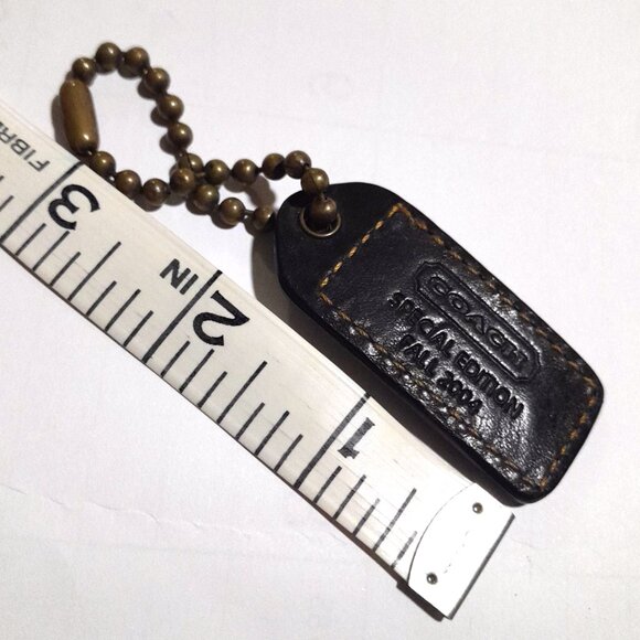 Rare y2k Coach Bag Charm For Vintage Coach 2004 Special Edition Logo Shoulder Ba - Picture 3 of 3